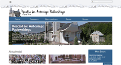 Desktop Screenshot of antoni-krynica.diecezja.tarnow.pl