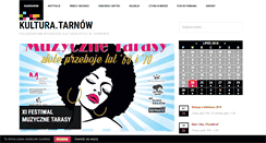 Desktop Screenshot of kultura.tarnow.pl