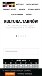 Mobile Screenshot of kultura.tarnow.pl