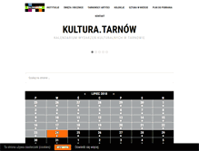Tablet Screenshot of kultura.tarnow.pl