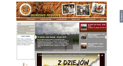 Desktop Screenshot of ogniskomisyjne.wsd.tarnow.pl