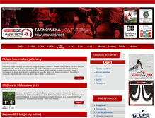 Tablet Screenshot of futsal.tarnow.pl