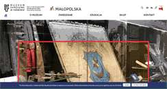 Desktop Screenshot of muzeum.tarnow.pl