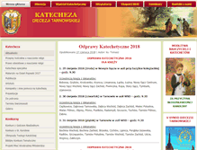 Tablet Screenshot of katecheza.diecezja.tarnow.pl