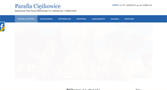 Desktop Screenshot of ciezkowice.diecezja.tarnow.pl