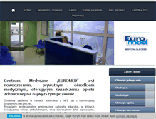 Tablet Screenshot of euromed.tarnow.pl