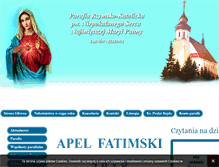 Tablet Screenshot of klikowa.diecezja.tarnow.pl