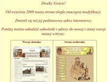 Tablet Screenshot of borzecin.diecezja.tarnow.pl