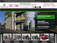 Tablet Screenshot of mord.tarnow.pl