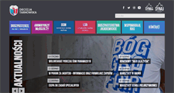 Desktop Screenshot of mlodziez.diecezja.tarnow.pl