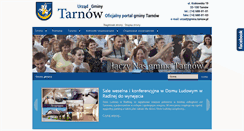Desktop Screenshot of gmina.tarnow.pl