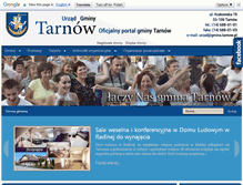 Tablet Screenshot of gmina.tarnow.pl
